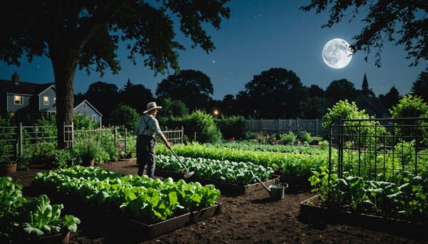 Jardiner avec la lune : la clé d'un jardin prospère